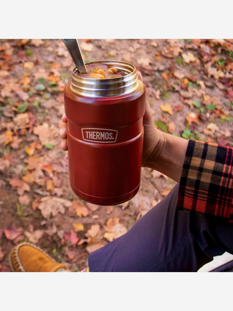 Термос для еды 710 мл THERMOS KING-3020 красный