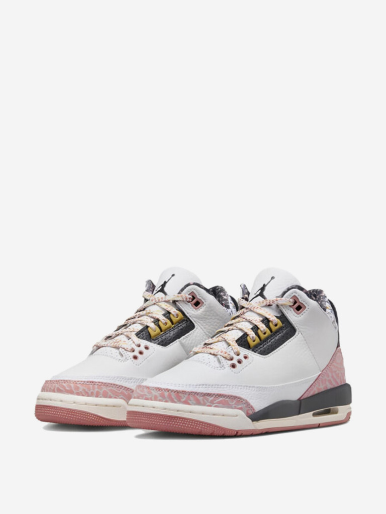 Кроссовки детские Jordan 3 Retro Vintage Floral GS