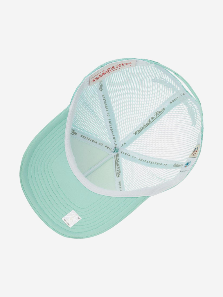 Бейсболка с сеточкой MITCHELL NESS 5HSSLD21130-CHOTEAL Charlotte Hornets NBA