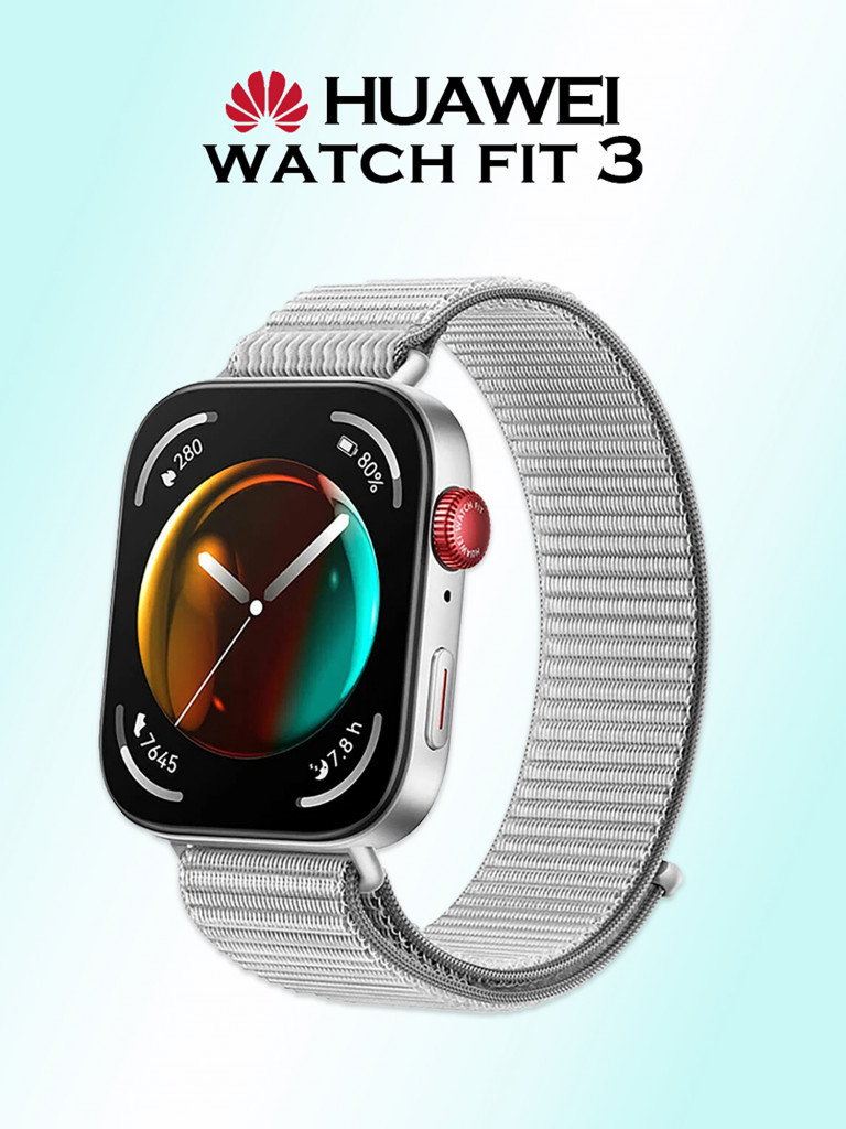 Умные часы HUAWEI Fit 3, 55020CDU, серые