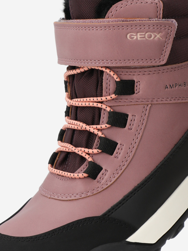 Ботинки утепленные для девочек Geox Trekkyup