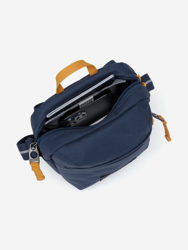 Сумка антивор Pacsafe GO Micro Crossbody, темно-синий, 1,5 л.