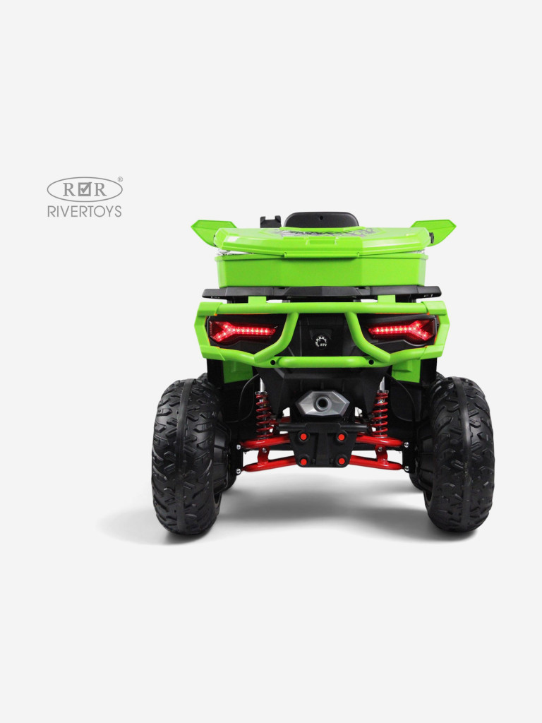 Детский электроквадроцикл RIVERTOYS Z111ZZ зеленый