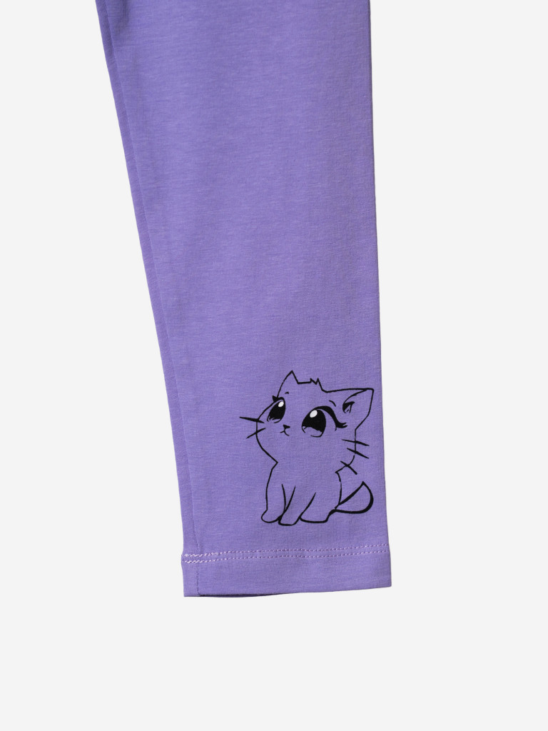 Легинсы для девочек, 2 пары в комплекте PlayToday