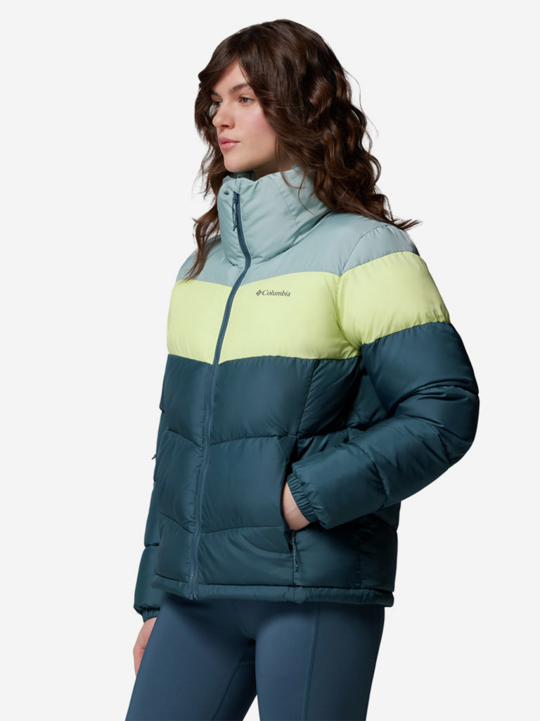Куртка утепленная женская Columbia Puffect II Colorblock Jacket