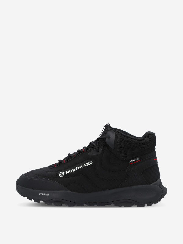 Ботинки утепленные мужские Northland Fels Nylon Mid черный/красный цвет — купить за 5999 руб. со скидкой 25 %, отзывы в интернет-магазине Спортмастер