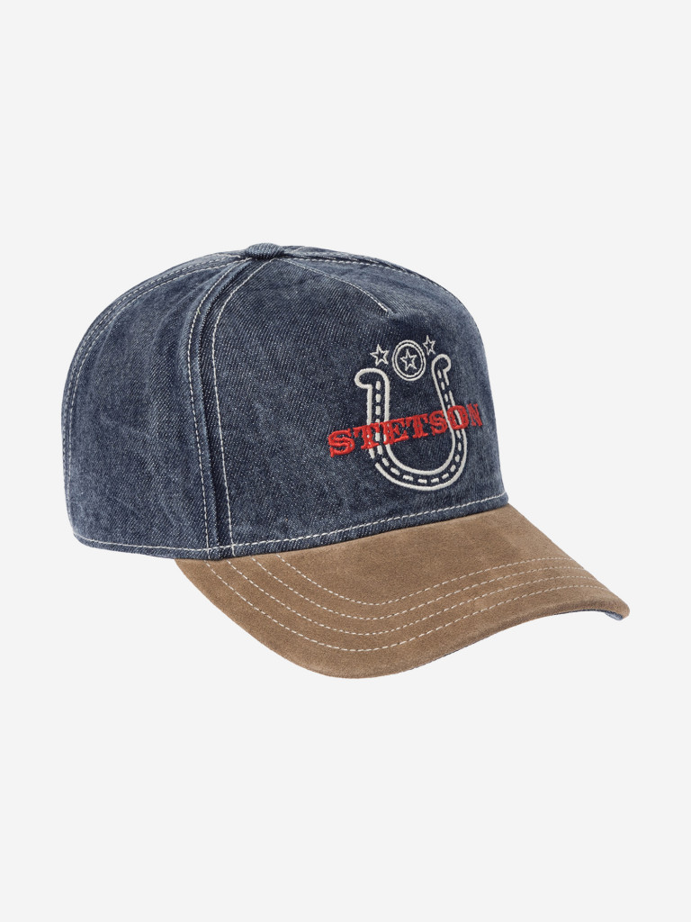 Бейсболка классическая STETSON 7741177 TRUCKER CAP DENIM WESTERN