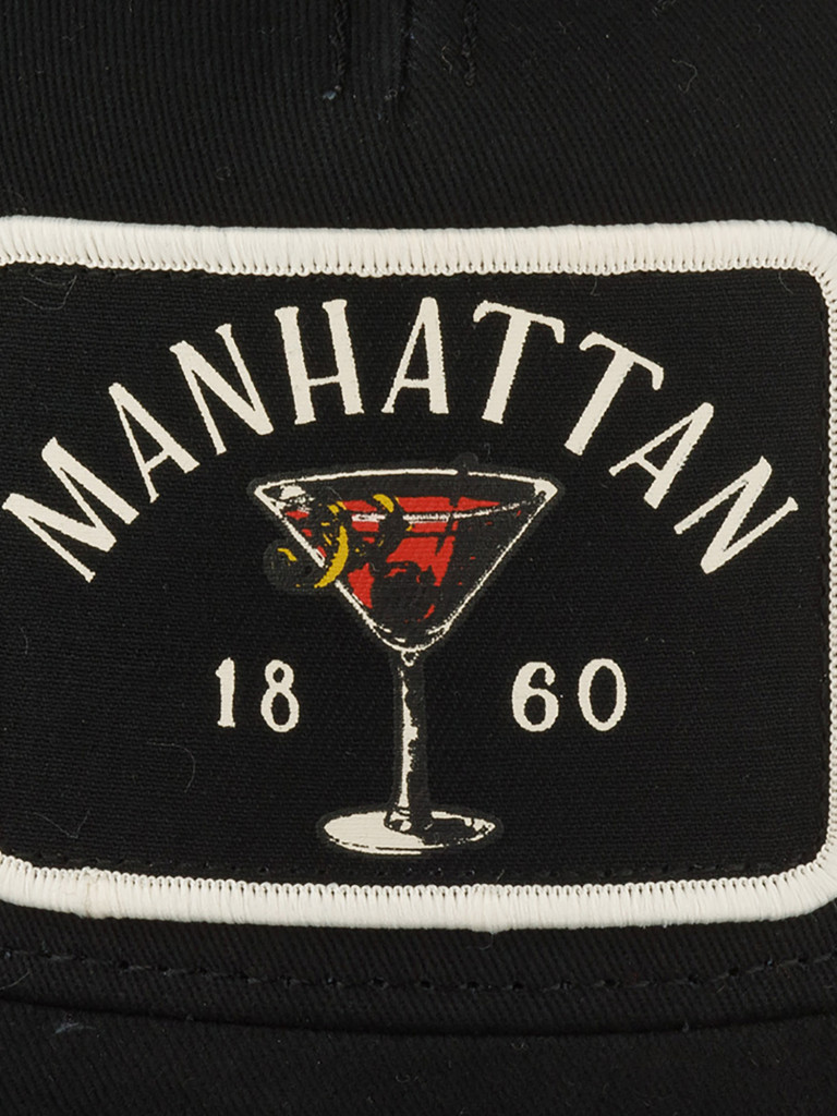 Бейсболка с сеточкой AMERICAN NEEDLE SMU789A-MANHAT Manhattan Valin Archive (черный)
