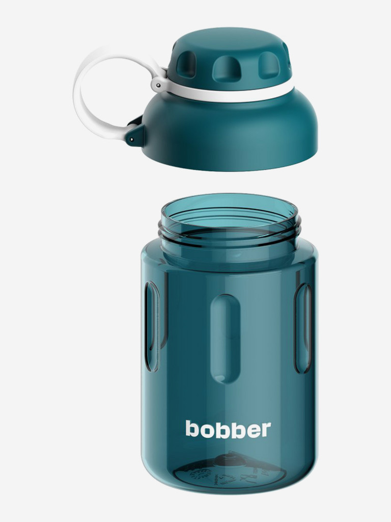 Бутылка тритановая Tritan Bottle для холодных напитков, с ситечком, 590 мл, темно-бирюзовая