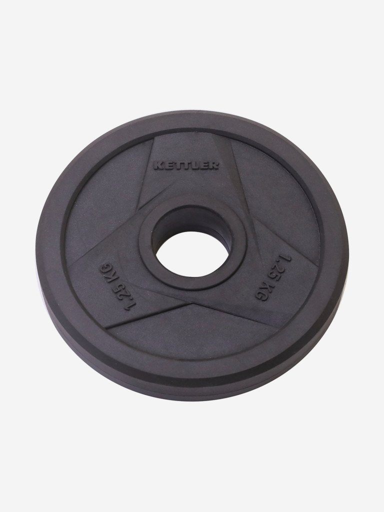 Диск чугунный обрезиненный KETTLER, 1.25 кг