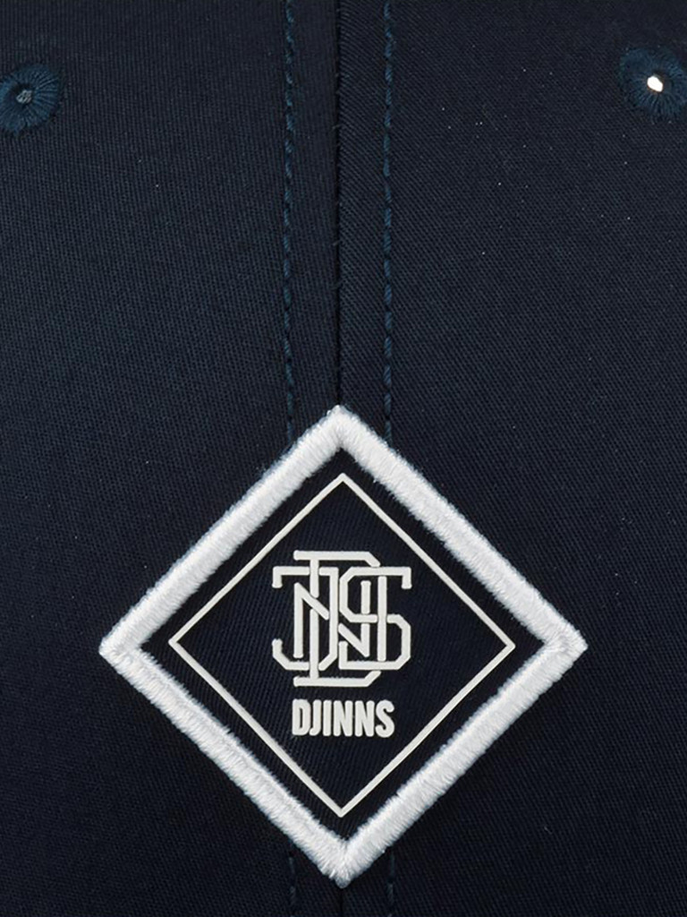 Бейсболка DJINNS 6P TrueFit 2.0 Cap Brushed Twill (синий)