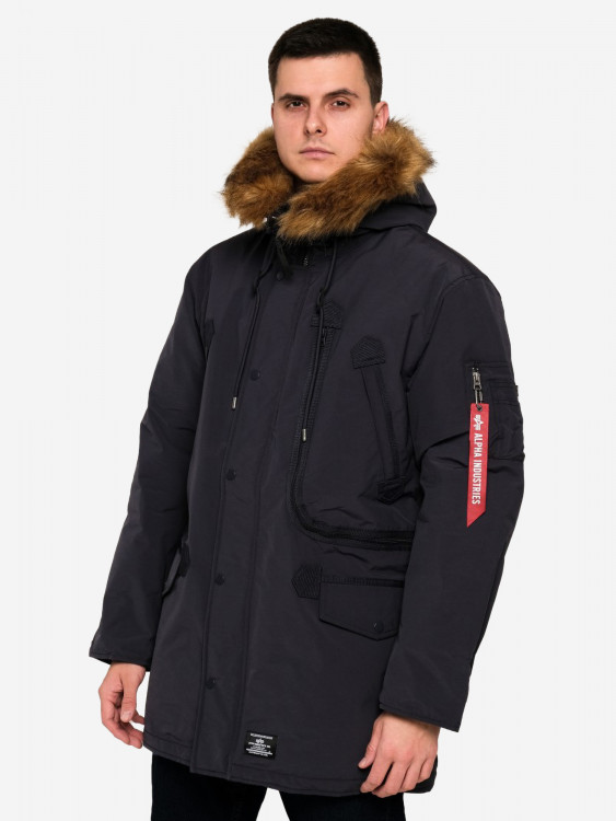 Парка утеплённая пуховая мужская N-3B Alpine Gen II Alpha Industries