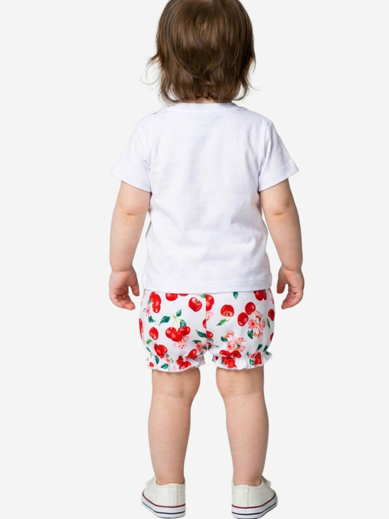Комплект для девочек: футболка, шорты PlayToday