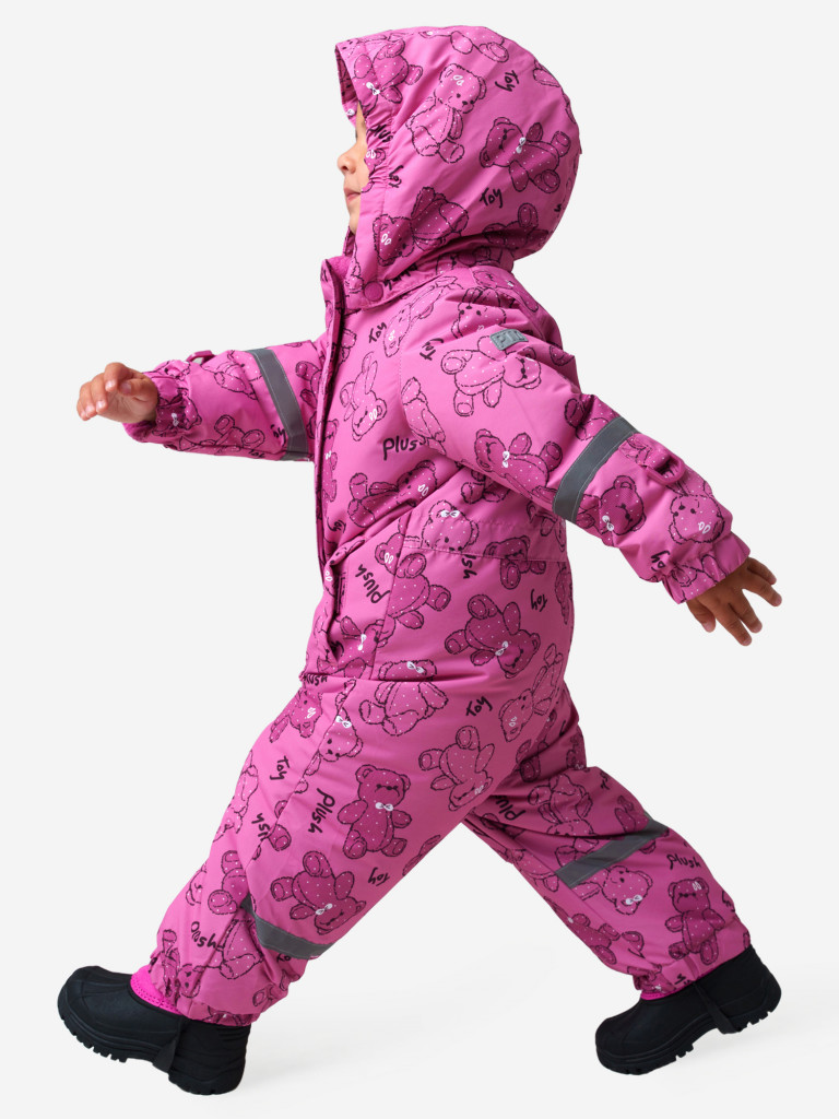 Комбинезон зимний для девочек PlayToday