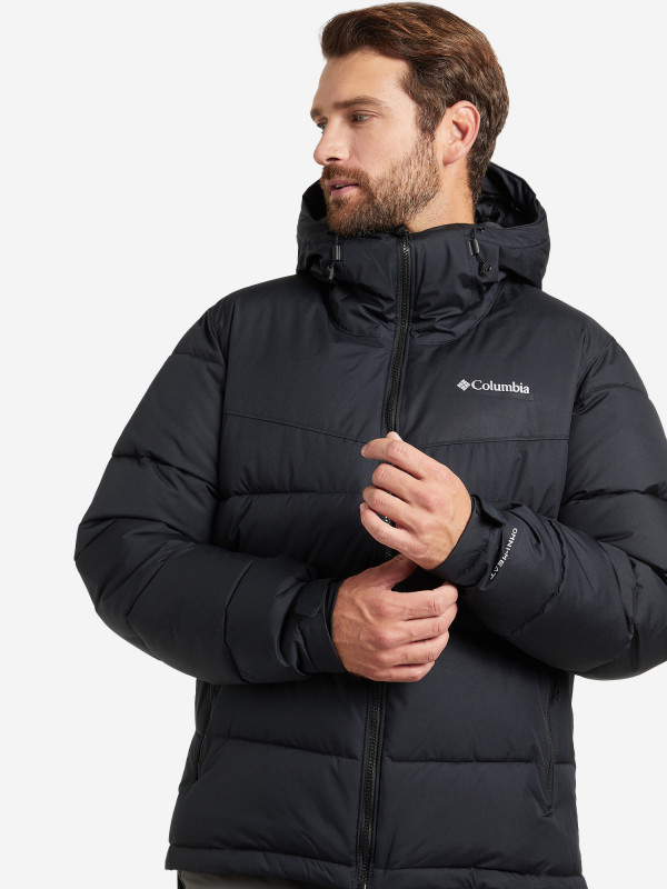 Куртка утепленная мужская Columbia Iceline Ridge Jacket чёрный цвет — купить за 9999 руб. со скидкой 50 %, отзывы в интернет-магазине Спортмастер