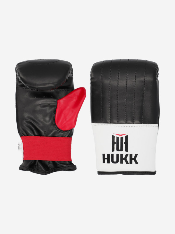 Перчатки снарядные Hukk черный/красный/белый цвет — купить за 1999 руб., отзывы в интернет-магазине Спортмастер