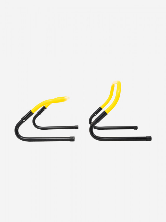 Комплект тренировочных барьеров PRO-F 2 шт, желтые, два уровня высоты