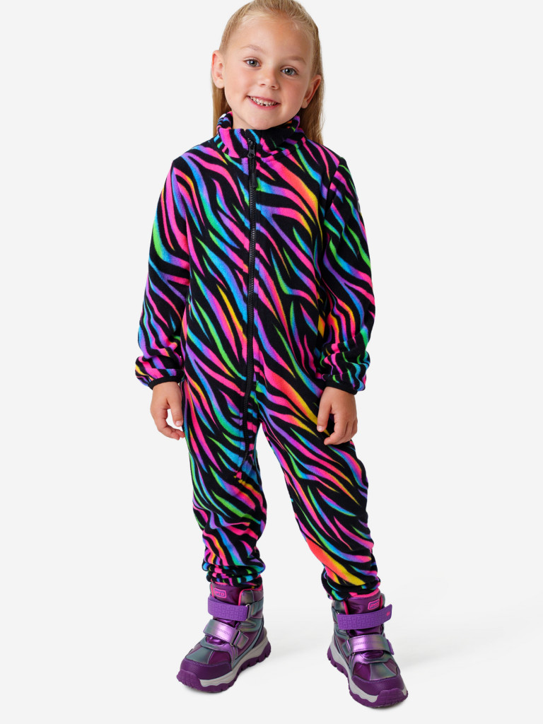 Комбинезон флисовый для девочек PlayToday