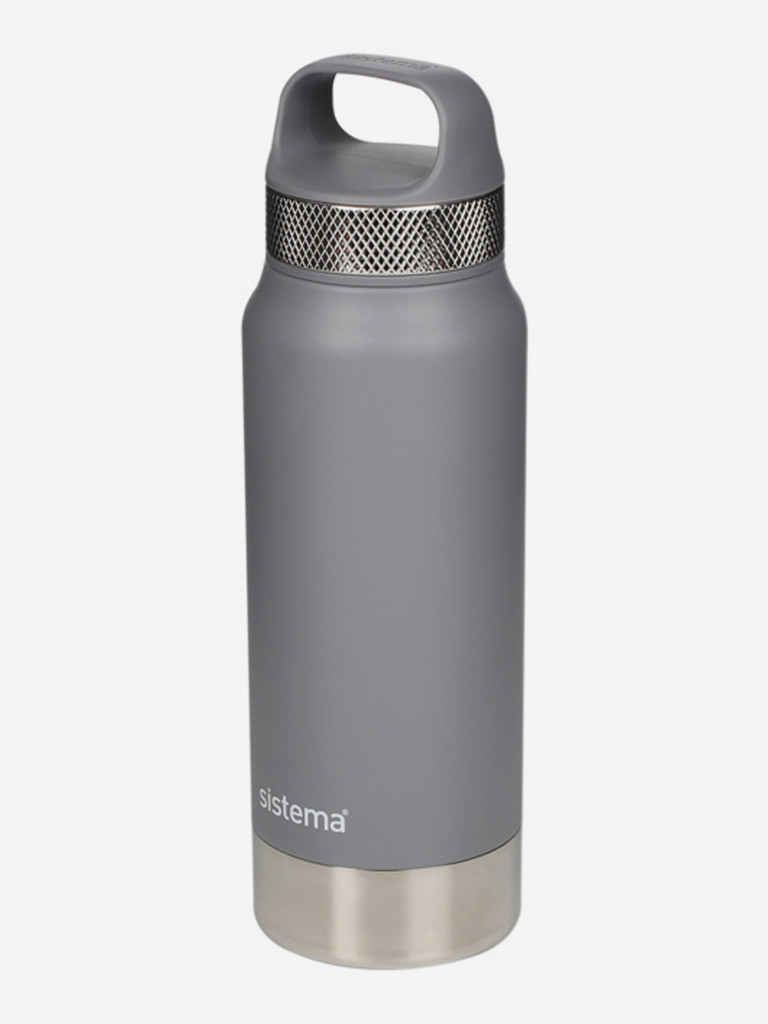 Термобутылка Sistema "Hydrate" 650мл серая 560