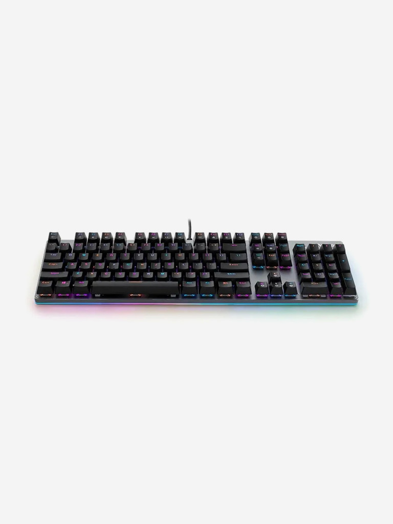 RAPOO Игровая механическая клавиатура проводная V520, цвет - черный