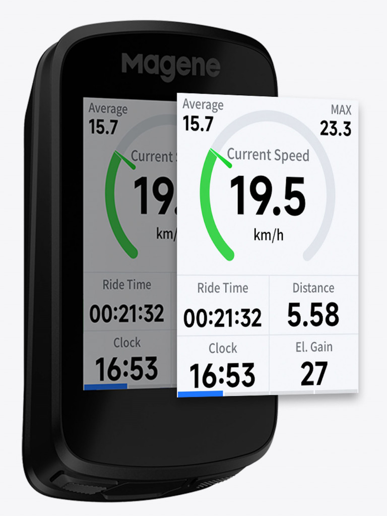 Беспроводной умный GPS велокомпьютер Magene C606