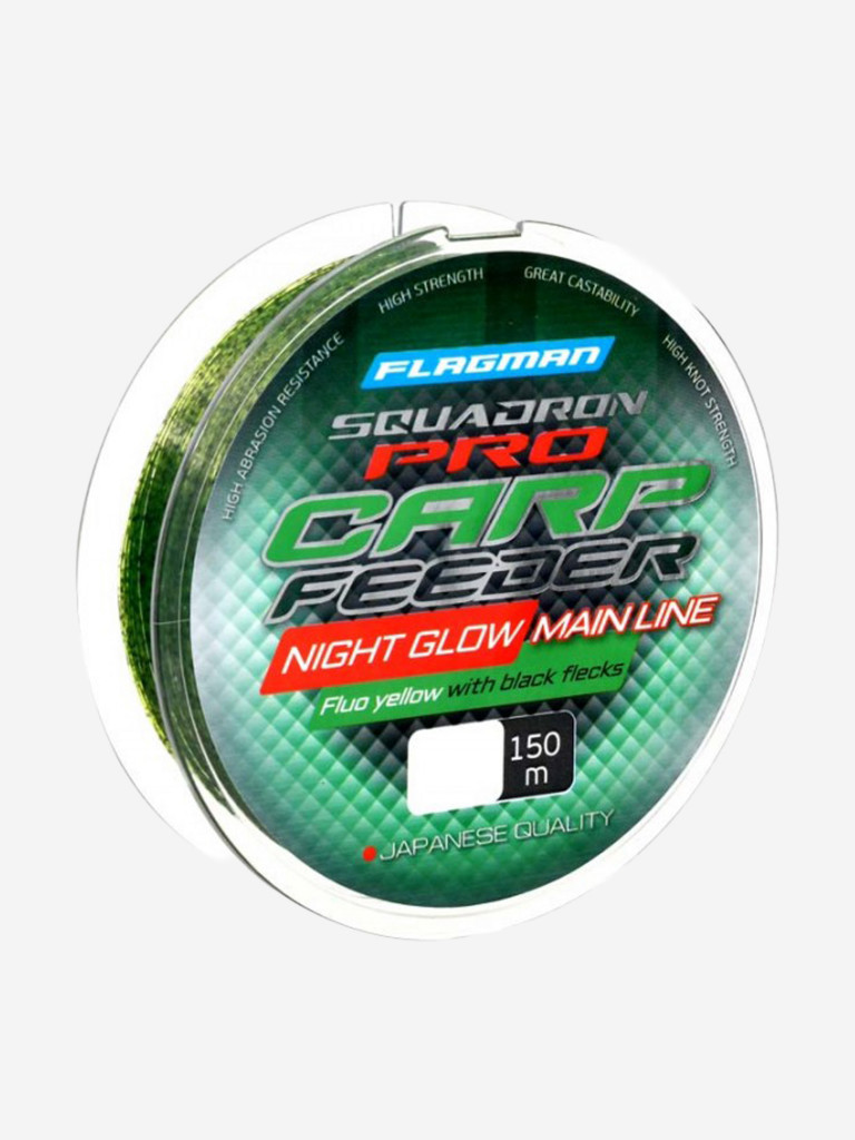 Леска Squadron Pro Carp Feeder Night Glow Line FLAGMAN 150м 0.315мм
