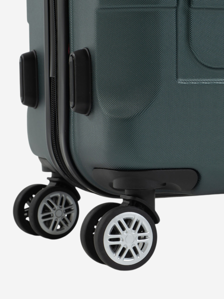 Чемодан ручная кладь S зеленый Feelway