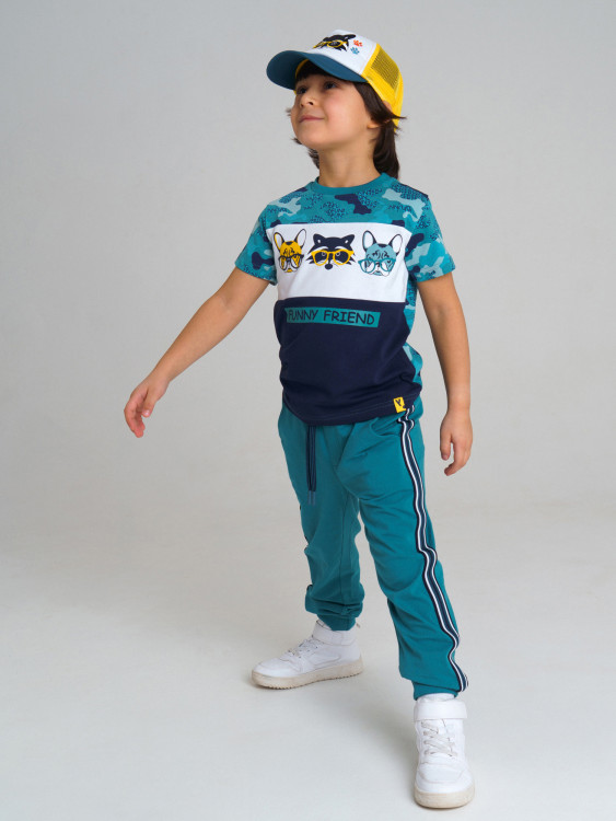 Комплект Playtoday для мальчиков: футболка, брюки