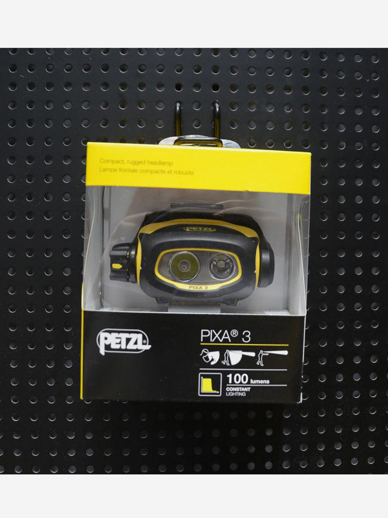 Налобный фонарь Petzl PIXA 3, черный, желтый