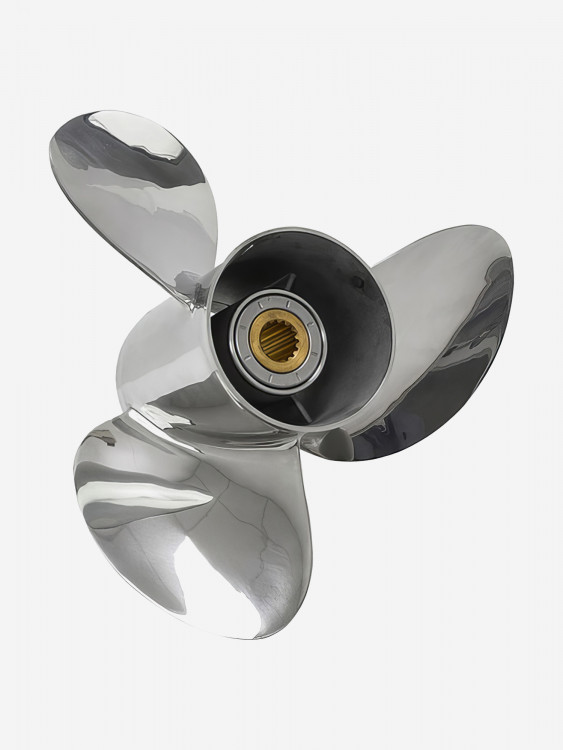 Гребной винт Skipper Ultima для Honda 135-250HP, нержавеющий, диаметр 15 3/4", шаг 15", левый, 3 лопасти