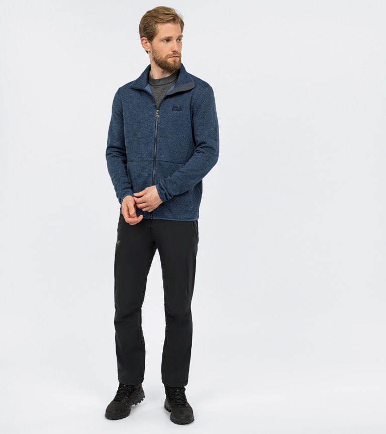 Джемпер флисовый мужской Jack Wolfskin Finley Hill