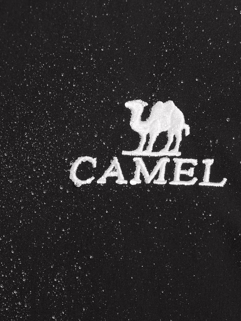 фото Пуховик мужской camel, черный