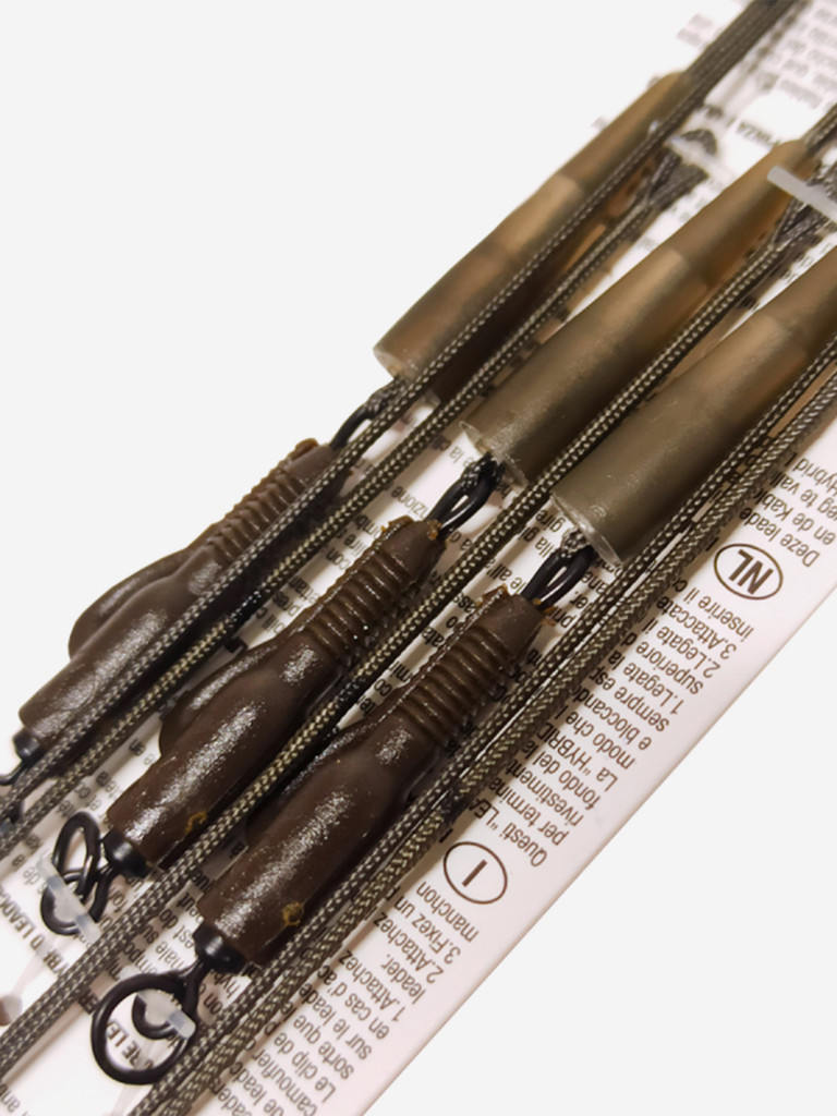 Лидкор KORDA Kable Leadcore Leader Hybrid Lead Clip 50см Weed