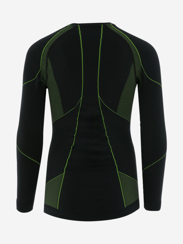 Термобельё верх Accapi Polar Bear Sport Long Sleeve Shirt Jr Black/Lime