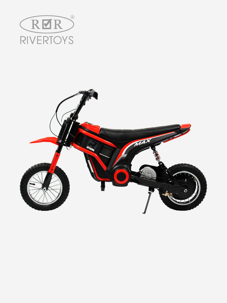 Детский электромотоцикл RIVER A005AA красный