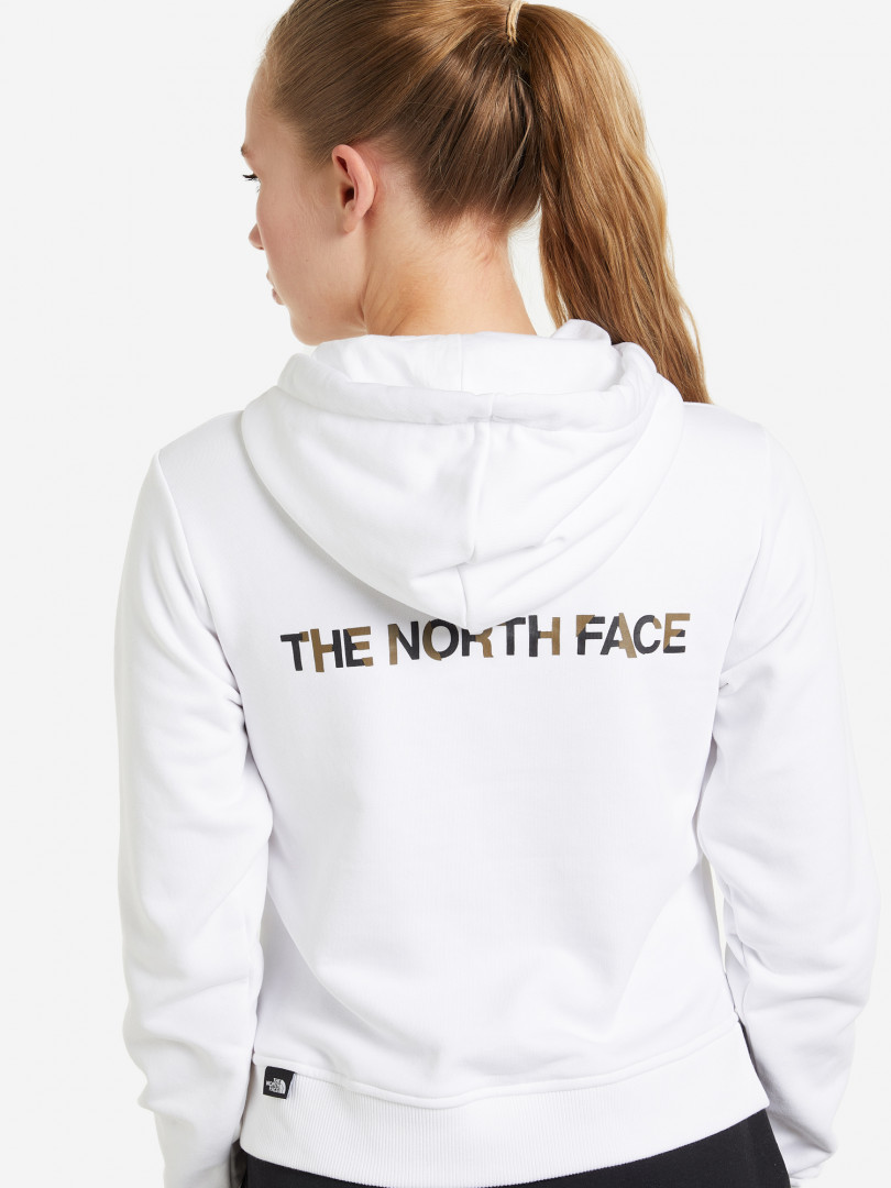 фото Худи женская the north face hoodie graphic, белый