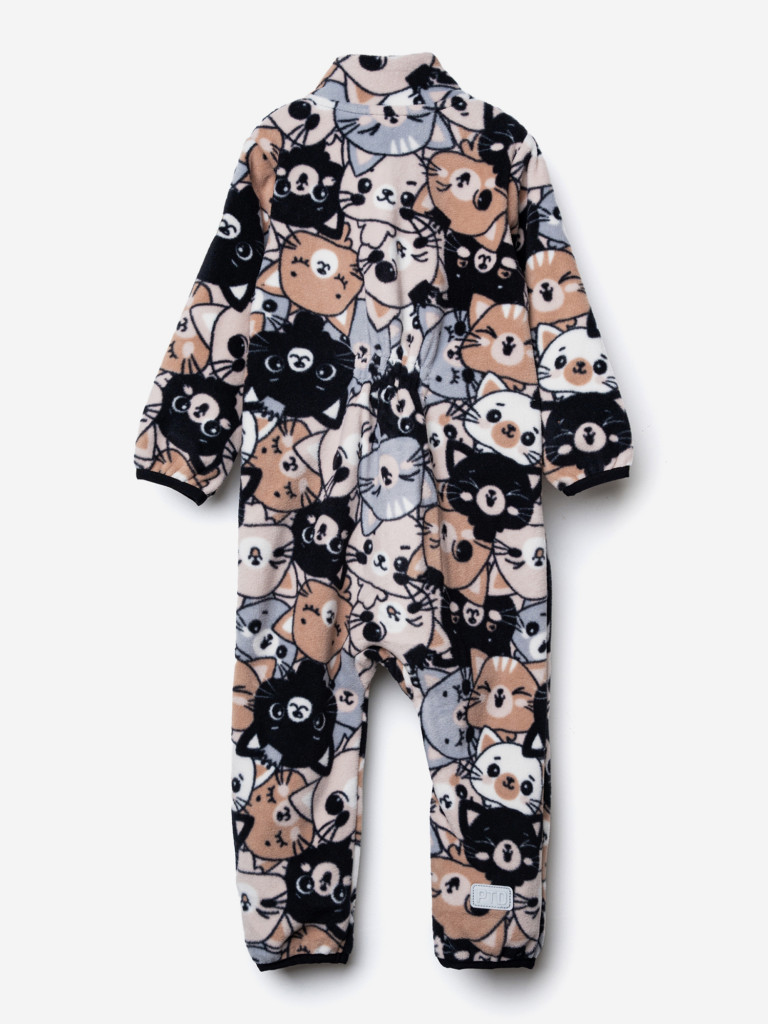 Комбинезон флисовый для девочек PlayToday