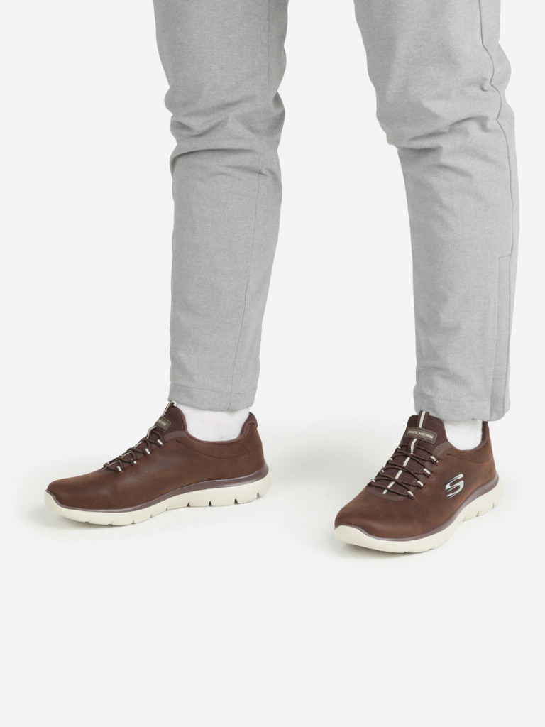 Кроссовки утепленные женские Skechers Summits Itz Bazik
