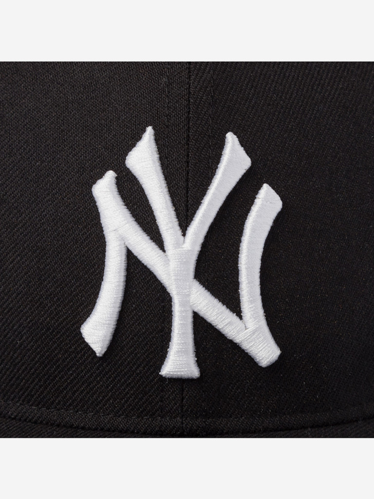 Бейсболка с прямым козырьком 47 BRAND B-NSHOT17WBP-BK New York Yankees MLB