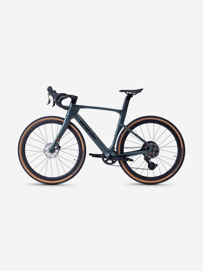 Велосипед Gravel MXSCOO 9BIKE 29'' GV940 зеленый матовый, 2026