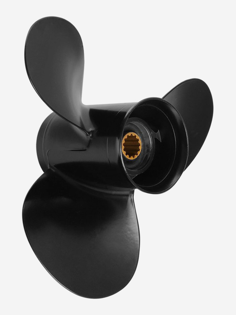 Винт гребной Skipper для лодочных моторов Tohatsu 35-50HP, алюминиевый, диаметр 11.4", шаг 12", 3 лопасти