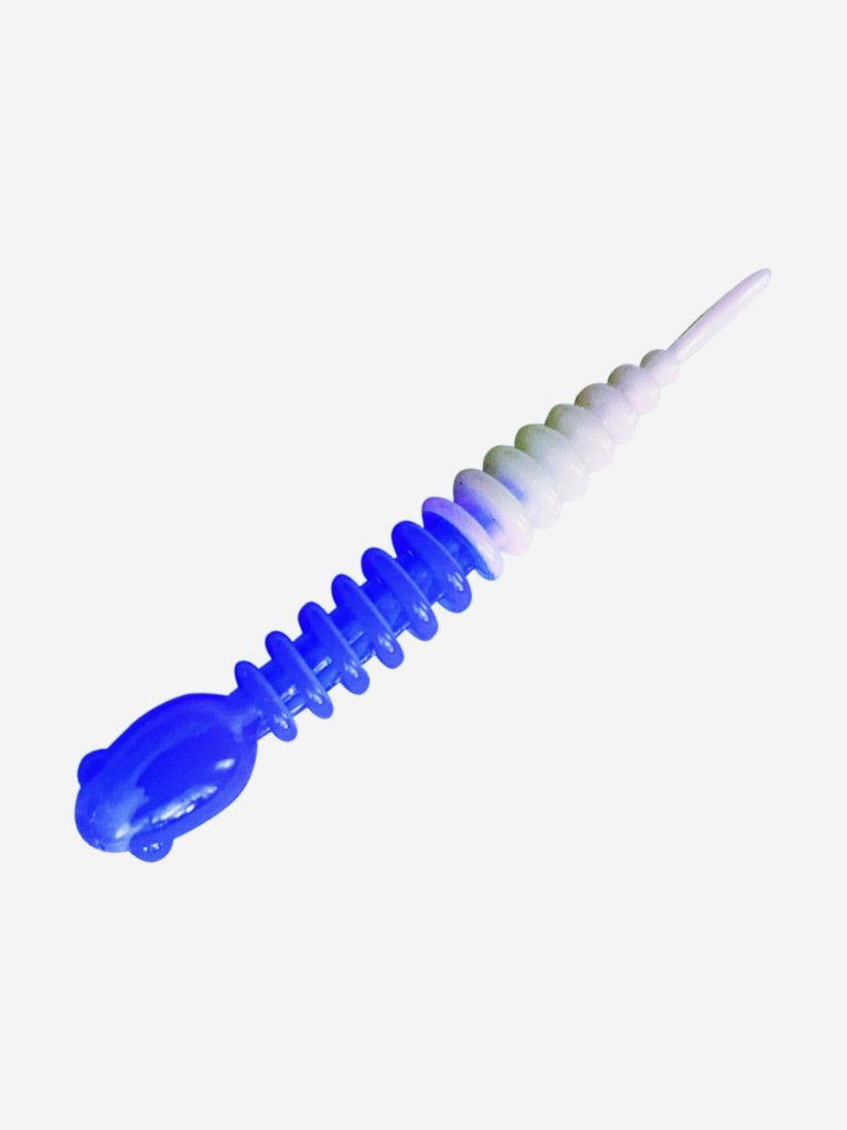Силикон TROUT LURE (SANSAN) в банке, GOLOVASTIK 65, СЫР, COL. 16 (White-Sky), (12шт)