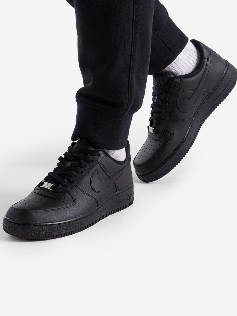 фото Кеды мужские nike air force 1 '07, черный