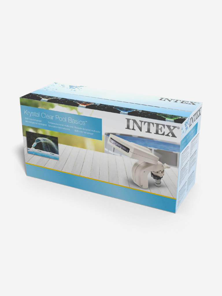 Фонтан Intex 28089 для бассейна, с LED-подсветкой