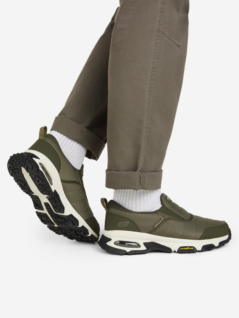 Skechers air deals infinity hombre olive