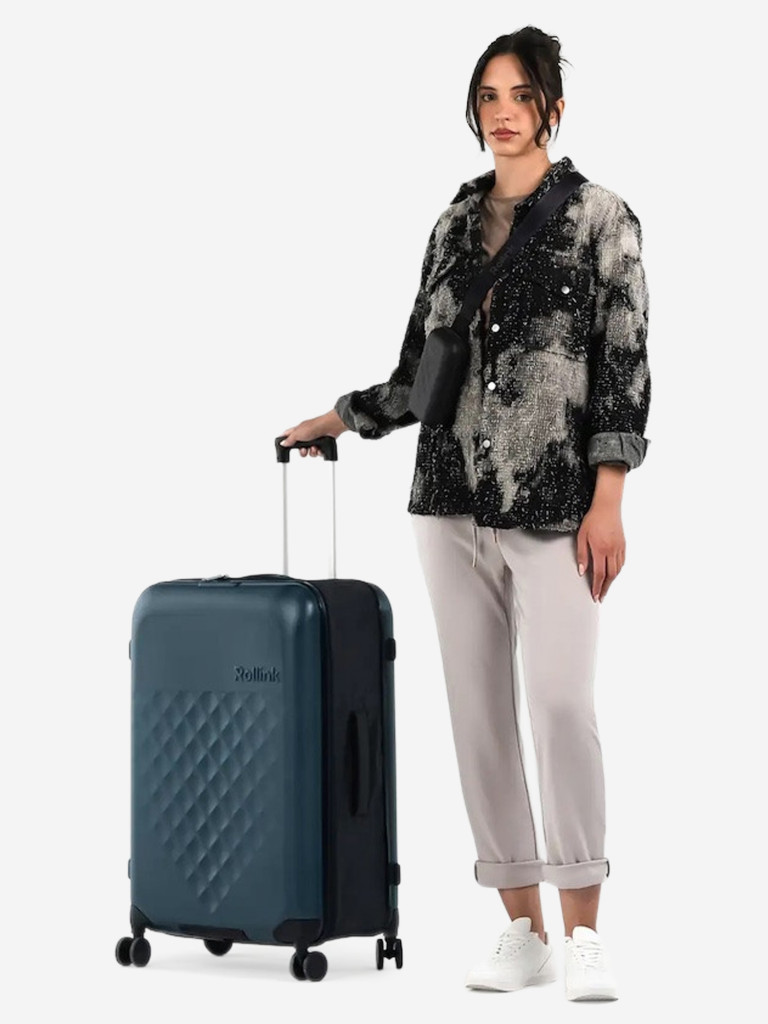 Чемодан складной Rollink Flex 360, 100L (размер L) (не важен пол)