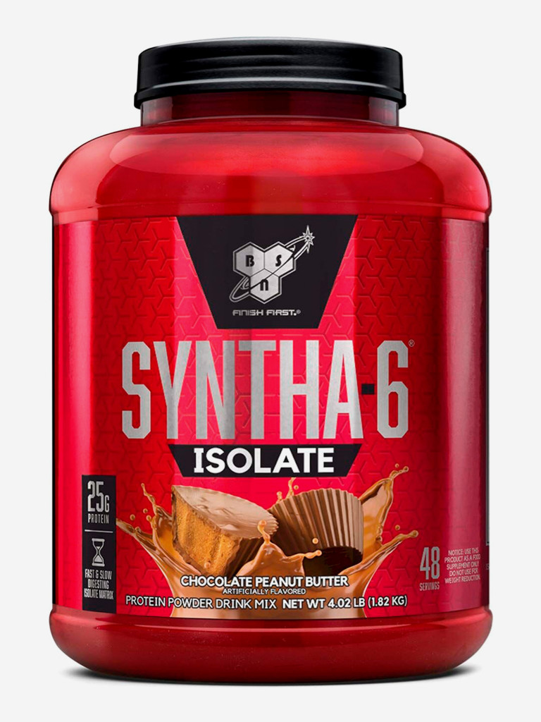 Протеин BSN Syntha-6 Isolate, 1820, Шоколадный молочный коктейль