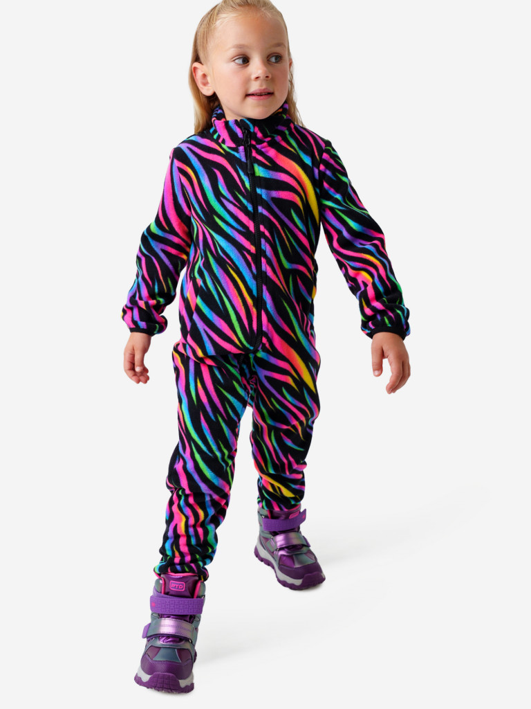 Комбинезон флисовый для девочек PlayToday