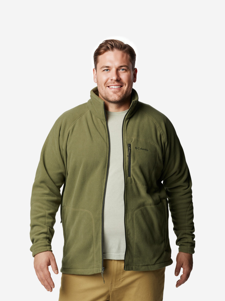 Джемпер флисовый мужской Columbia, Plus Size Fast Trek II Full Zip Fleece