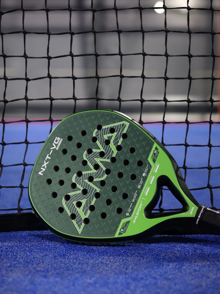 Ракетка для падел-тенниса AMA, форма - бриллиант, баланс - нейтральный